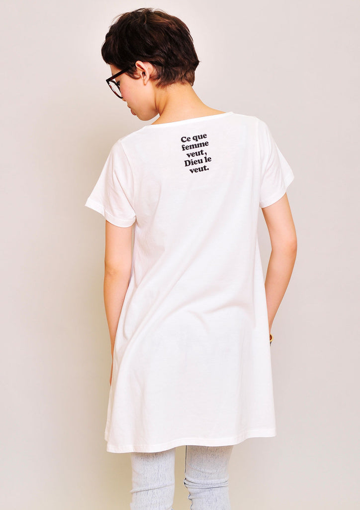 A Line Short Sleeve One-Piece(3 Color Girls)