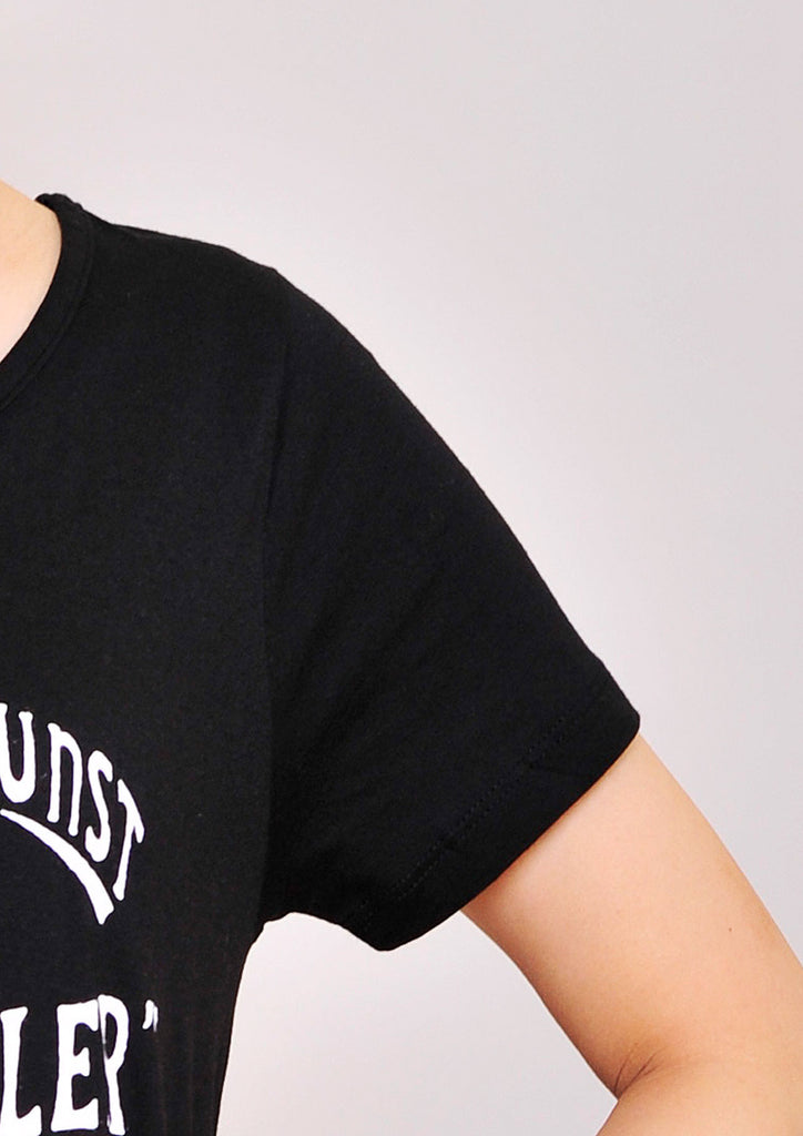 A Line Short Sleeve One-Piece(Art Beat)
