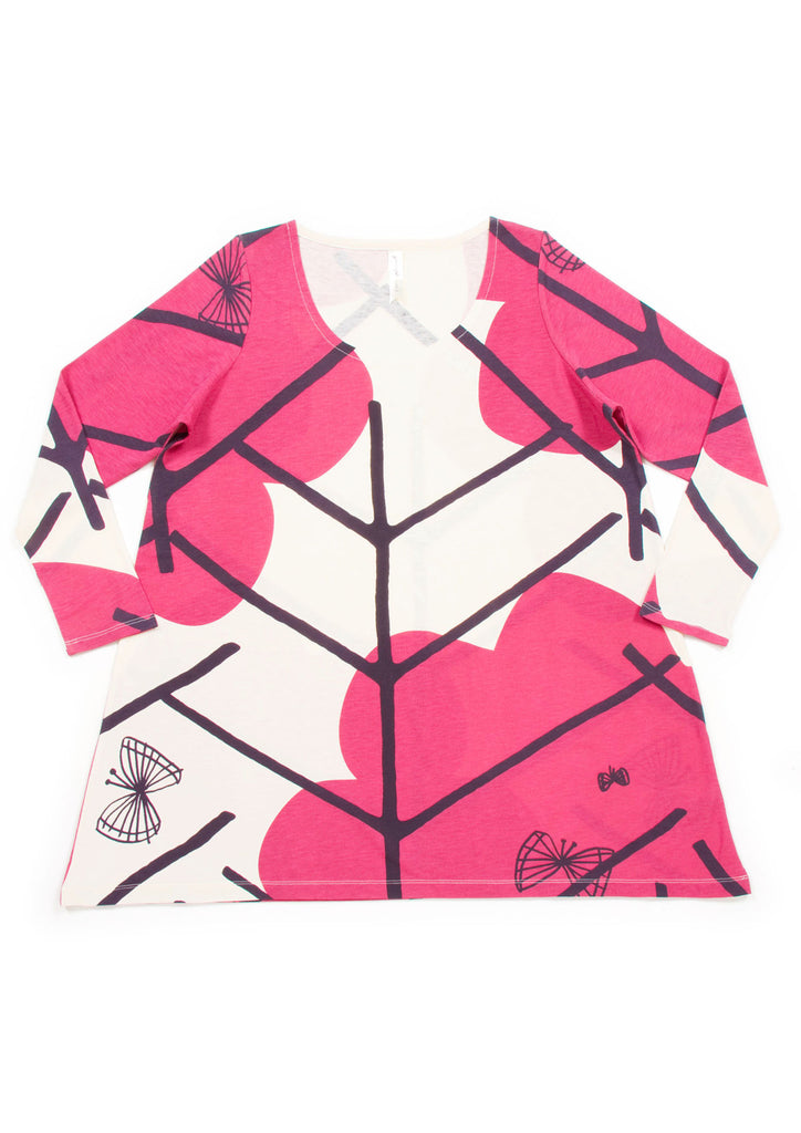 A Line Long Sleeve Tunic(Coming of Spring)