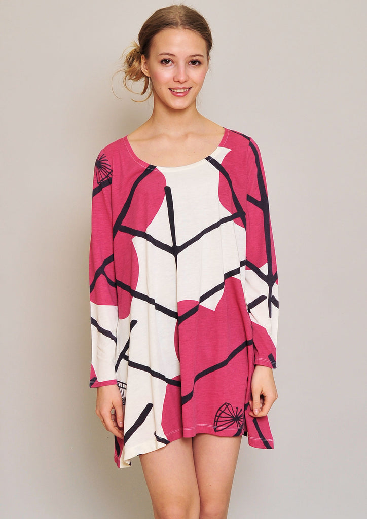 A Line Long Sleeve Tunic(Coming of Spring)