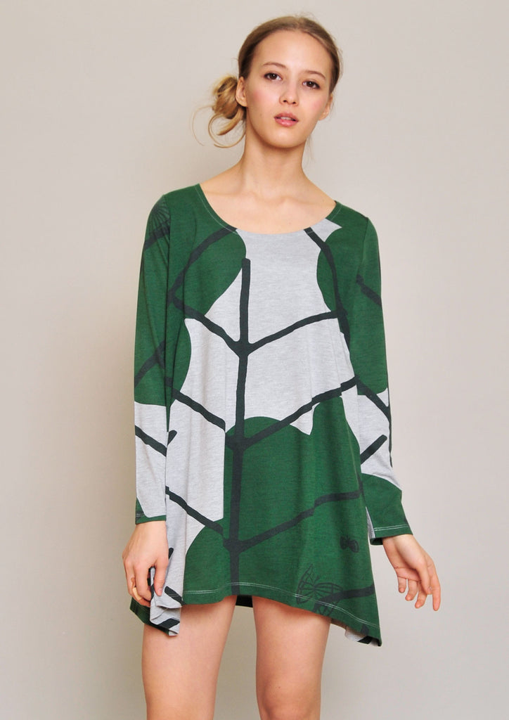 A Line Long Sleeve Tunic(Coming of Spring)