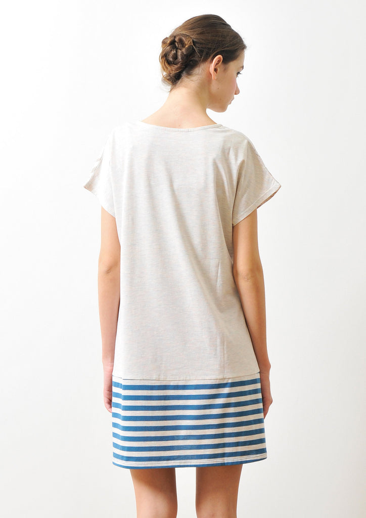 A Line Short Sleeve One-piece B(Scissors Collection)