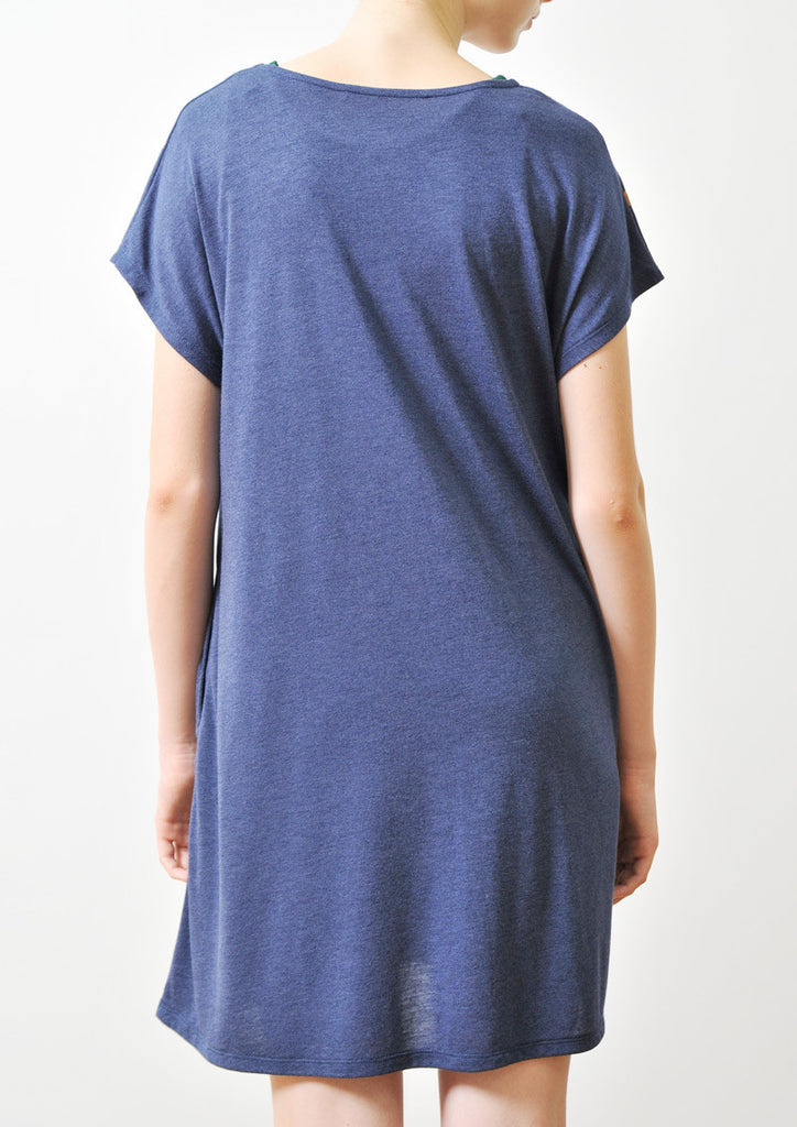 A Line Short Sleeve One-Piece (Bird House)